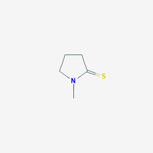 molecular formula C5H9NS B080702 1-甲基吡咯烷-2-硫酮 CAS No. 10441-57-3