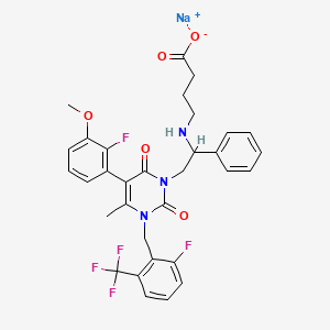 molecular formula C32H29F5N3NaO5 B8070319 Elagolixsodiumsalt 