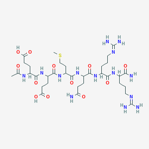 molecular formula C34H60N14O12S B8070334 Argireline 