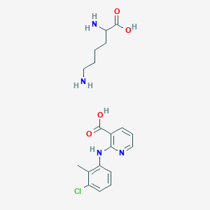molecular formula C19H25ClN4O4 B8070340 Clonixin Lysinate 