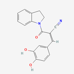 molecular formula C18H14N2O3 B8070952 Tyrphostin AG 528 