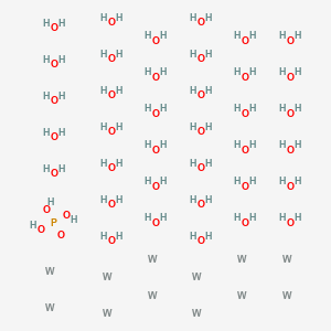 molecular formula H77O41PW12 B8071055 Phosphoric acid;tungsten;heptatriacontahydrate 