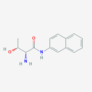 molecular formula C14H16N2O2 B8071119 N-Naphthalen-2-yl-D-allothreoninamide 