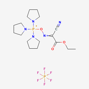molecular formula C17H29F6N5O3P2 B8071215 PyOxim 