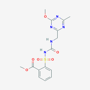 molecular formula C15H17N5O6S B8071253 TRIBENURON-METHYL 