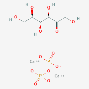 molecular formula C6H12Ca2O13P2 B8071386 D-Fructose-1,6-diphosphate dicalcium salt 