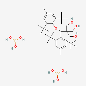 molecular formula C35H62O10P2 B8071433 Bis(2,6-di-ter-butyl-4-methylphenyl)pentaerythritol-diphosphite 