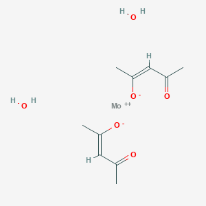 molecular formula C10H18MoO6 B8071513 Molybdenyl acetylacetonate 