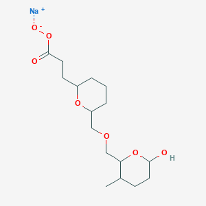 molecular formula C16H27NaO7 B8071678 Cellulose, carboxymethyl ether, sodium salt 