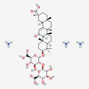 B8071680 Glycyrrhizin, ammoniated CAS No. 68083-53-4