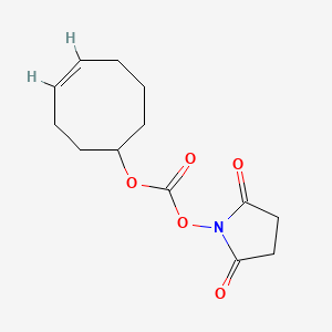 molecular formula C13H17NO5 B8071851 TCO-NHS ester 