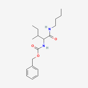 molecular formula C18H28N2O3 B8071888 N-Butyl L-Cbz-isoleucinamide 
