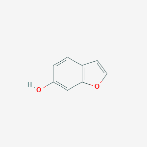 molecular formula C8H6O2 B080719 6-Hydroxybenzofuran CAS No. 13196-11-7