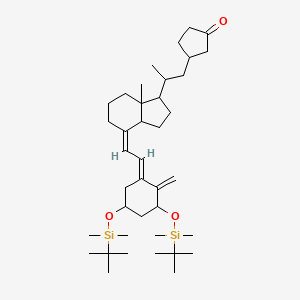 molecular formula C39H68O3Si2 B8071900 Bis-O-(tert-butyldimethylsilyl)-trans-calcipotriol 