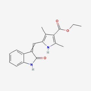 molecular formula C18H18N2O3 B8072259 SU5408 