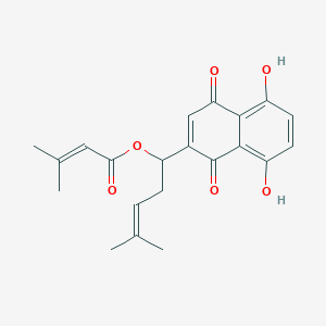 molecular formula C21H22O6 B8072311 Arnebin I CAS No. 23444-70-4