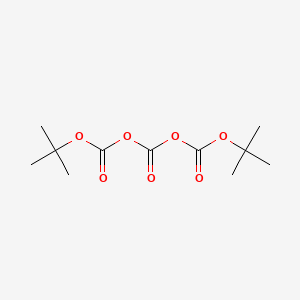 molecular formula C11H18O7 B8072349 Di-tert-butyl tricarbonate CAS No. 24424-95-1