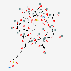 molecular formula C50H84Na2O41S2 B8072494 Sbe-|A-CD 