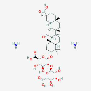 molecular formula C42H68N2O16 B8072518 Diammonium glycyrrhizinate 