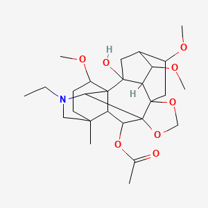 molecular formula C27H41NO8 B8072568 Deltaline 