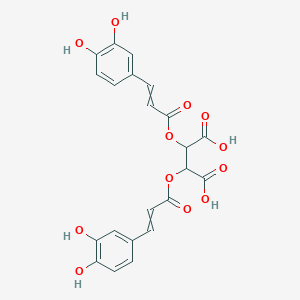 molecular formula C22H18O12 B8072668 Chicoric acid 