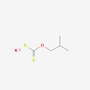molecular formula C5H9KOS2 B080728 异丁基黄原酸钾 CAS No. 13001-46-2