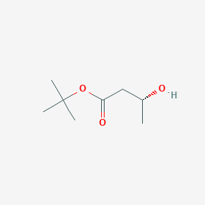 molecular formula C8H16O3 B8073096 tert-butyl (3R)-3-hydroxybutanoate 