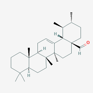 molecular formula C30H48O B080732 Urs-12-en-28-al CAS No. 13250-38-9