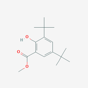 molecular formula C16H24O3 B080737 Methyl 3,5-di-tert-butylsalicylate CAS No. 15018-03-8