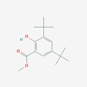 molecular formula C16H24O3 B080737 Methyl 3,5-di-t-butylsalicylate CAS No. 15018-03-8