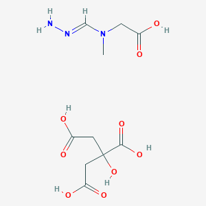 molecular formula C10H17N3O9 B8073786 creatine citrate 