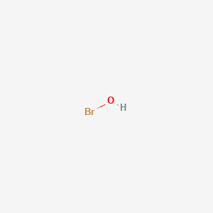 molecular formula HBrO<br>BrHO B080739 Hypobromous acid CAS No. 13517-11-8