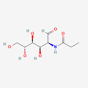 molecular formula C9H17NO6 B8074060 D-Mannose,2-deoxy-2-[(1-oxopropyl)amino]- 