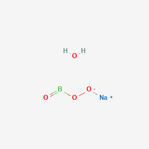 molecular formula BH2NaO4 B080741 Sodium perborate monohydrate CAS No. 10332-33-9