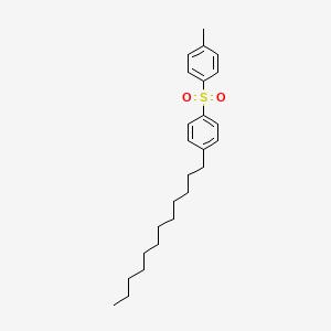 1-(4-Dodecylphenyl)sulfonyl-4-methylbenzene