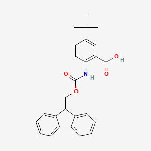 5-tert-Butyl-2-(9H-fluoren-9-ylmethoxycarbonylamino)-benzoic acid