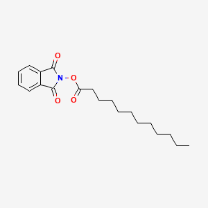 molecular formula C20H27NO4 B8074457 1,3-Dioxoisoindolin-2-yl dodecanoate CAS No. 94815-92-6