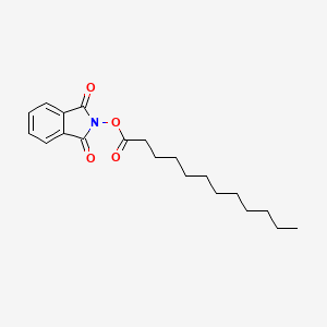 2-(Dodecanoyloxy)-1H-isoindole-1,3(2H)-dione