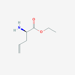 molecular formula C7H13NO2 B8074459 (S)-Allylglycine ethyl ester p-toluenesulfonate 