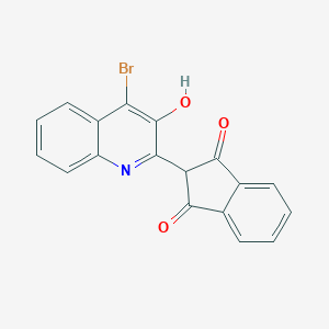molecular formula C18H10BrNO3 B080745 C.I.Solvent yellow 176 CAS No. 12223-86-8