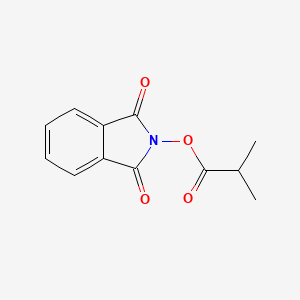 molecular formula C12H11NO4 B8074644 1,3-Dioxoisoindolin-2-yl isobutyrate 