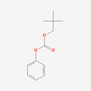 molecular formula C12H16O3 B080747 2,2-Dimethylpropyl phenyl carbonate CAS No. 13183-19-2