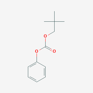 molecular formula C12H16O3 B080747 Carbonic acid, neopentyl phenyl ester CAS No. 13183-19-2