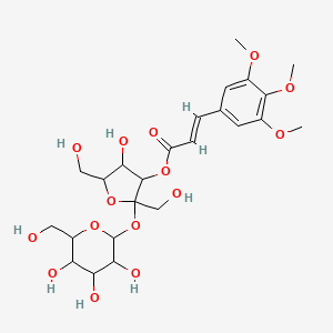 molecular formula C24H34O15 B8074791 Glomeratose A 
