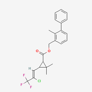 molecular formula C23H22ClF3O2 B8074840 (Rac)-Bifenthrin 
