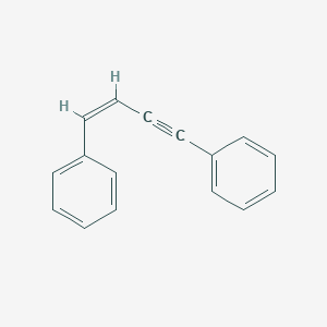 molecular formula C16H12 B080749 [(Z)-4-phenylbut-1-en-3-ynyl]benzene CAS No. 13141-45-2