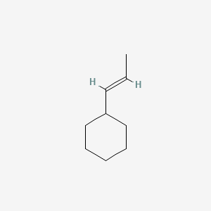 B8074900 Cyclohexane, 1-propenyl- CAS No. 5364-83-0