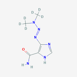 molecular formula C6H10N6O B8074971 Dacarbazine-d6 
