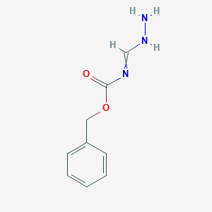 molecular formula C9H11N3O2 B8075054 benzyl N-(hydrazinylmethylidene)carbamate 