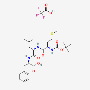 molecular formula C27H40F3N3O8S B8075239 Boc-MLF TFA 